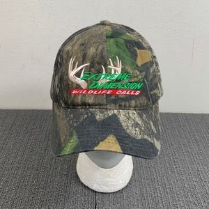 Extreme Dimension Wildlife Calls Baseball Hat Mens OSFA Camouflage Strapback Cap
